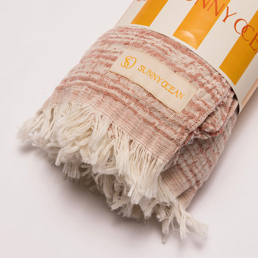 Rosy Posies Beach Towel