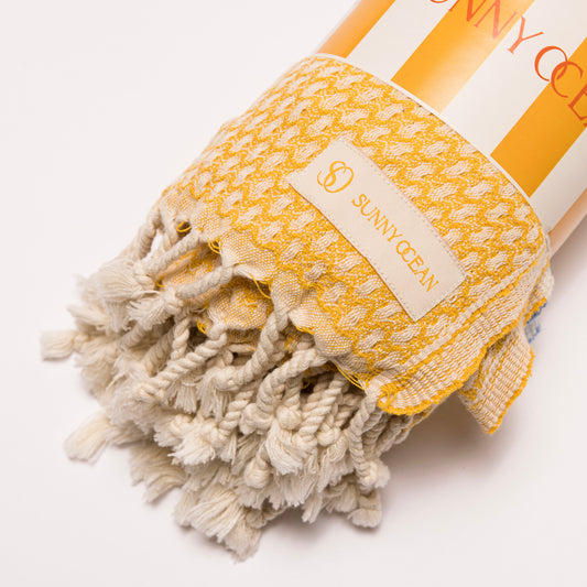 Tropical Tide Beach Towel