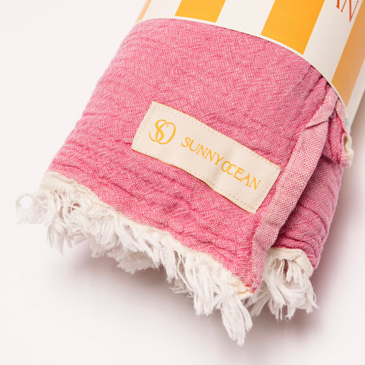 Popsicle Stripes Beach Towel