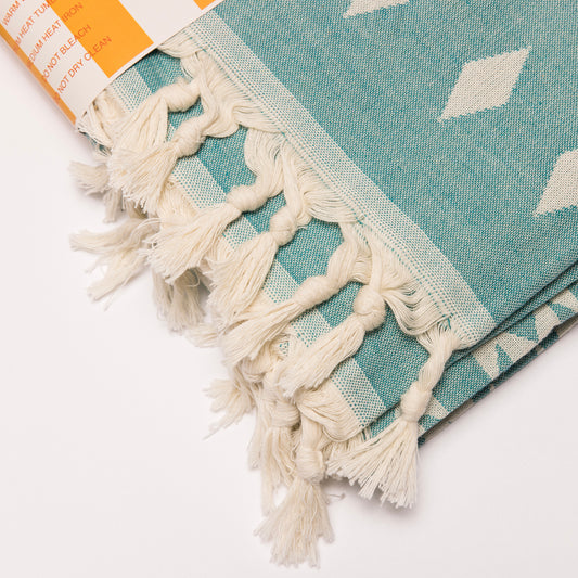 Geometric Retreat Blanket