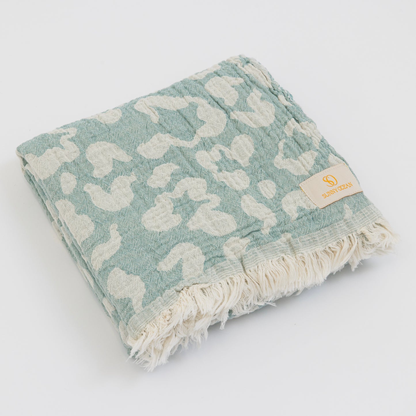 Leopard Beach towel