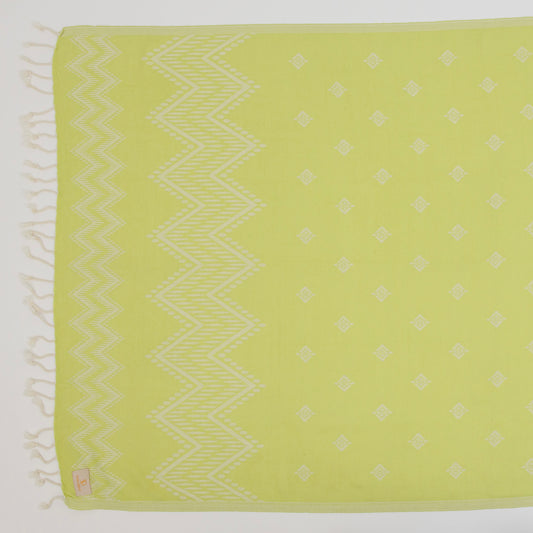 Electric Breeze Beach Towel