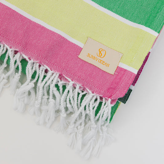 Feasted Fields Beach Towel