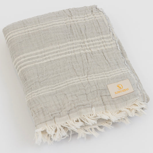 Wrinkled Sail Beach Towel
