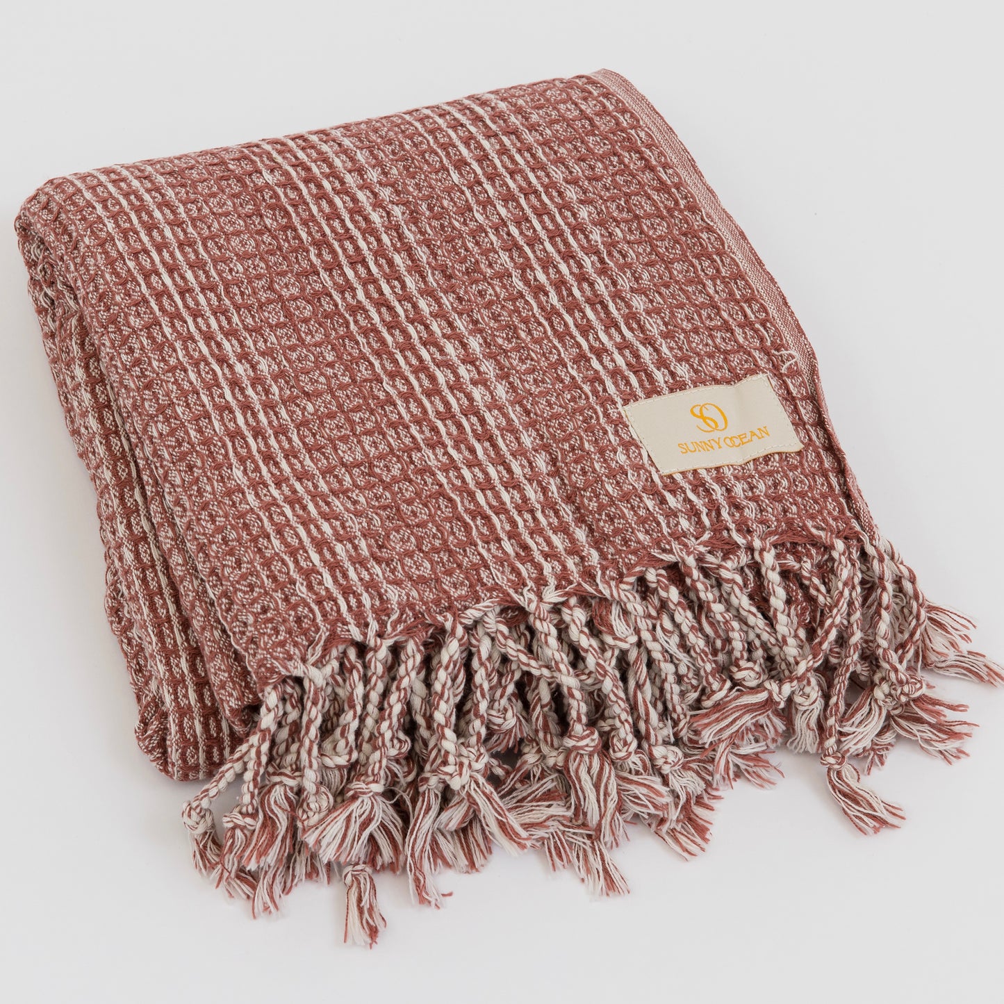 Waffle Cut Beach Towel