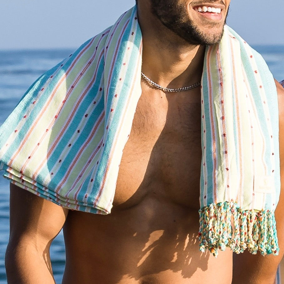 PomPom Beach Towel