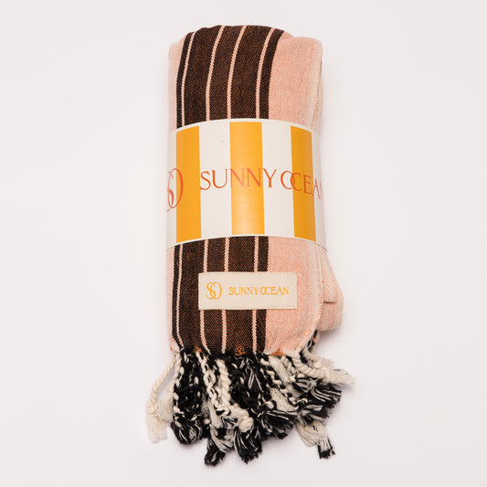 Sunset Blush Beach Towel