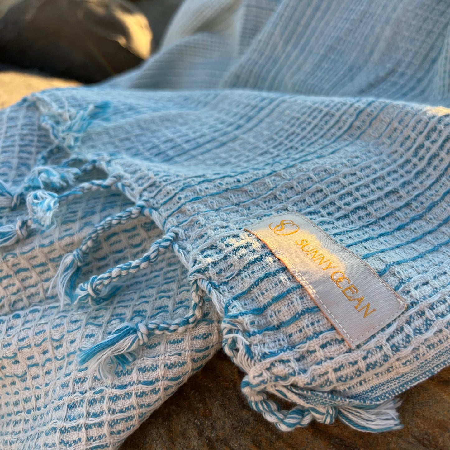 Waffle Cut Beach Towel