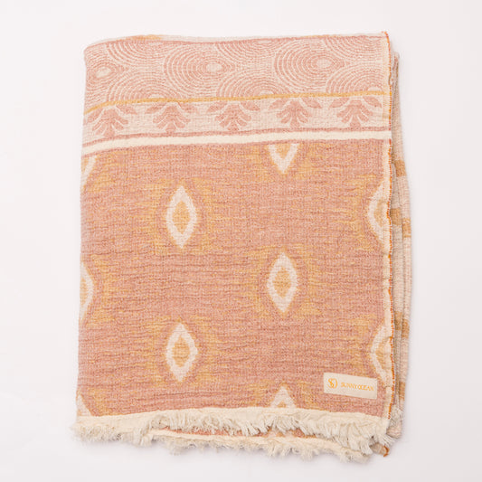 Diamond Drift Muslin Blanket