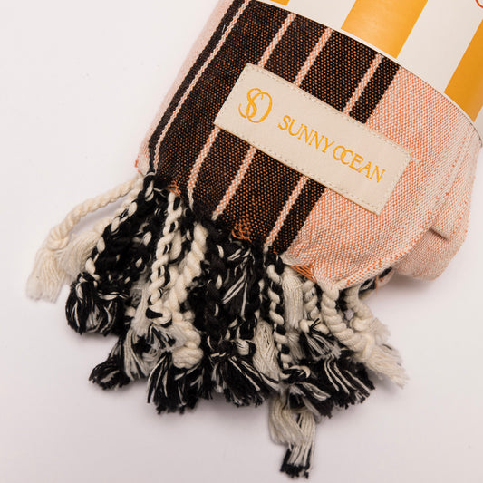 Sunset Blush Beach Towel