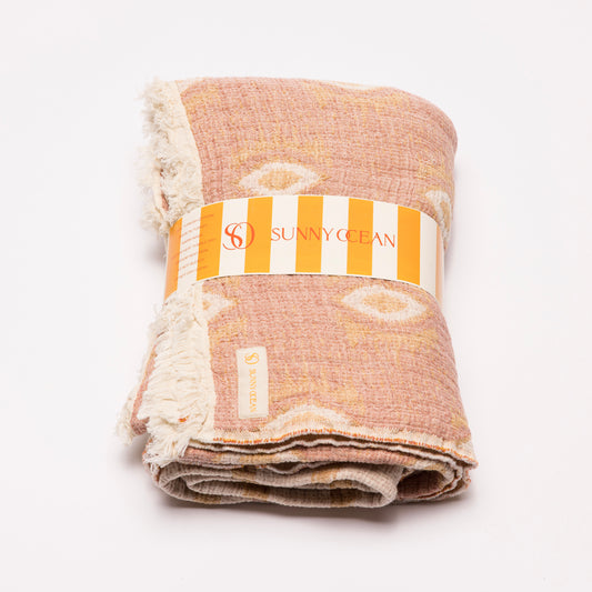 Diamond Drift Muslin Blanket