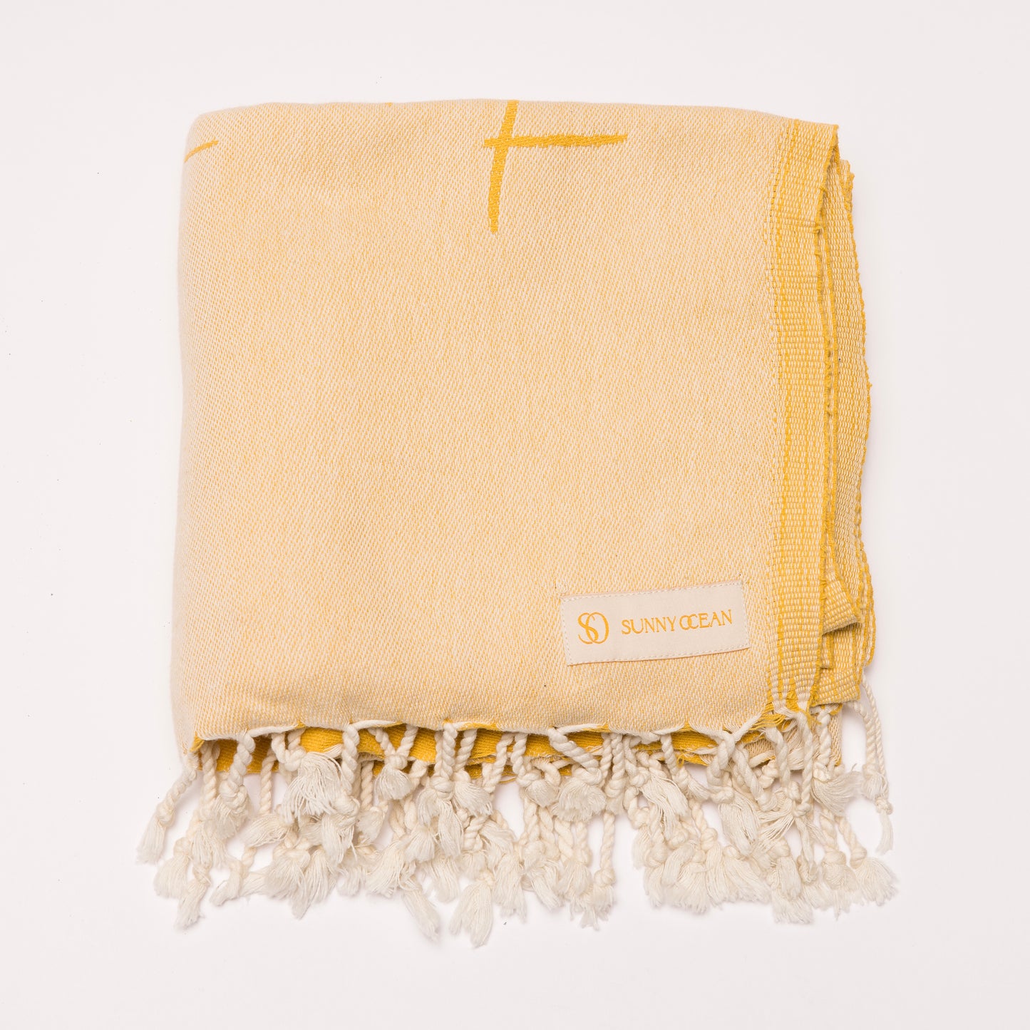 Lined Horizon Beach Towel