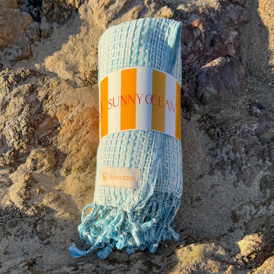 Waffle Cut Beach Towel