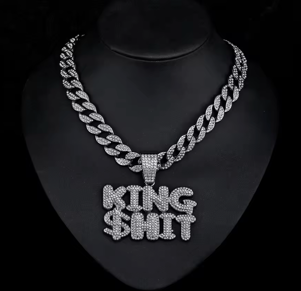 King $hit Cuban Chain Necklace