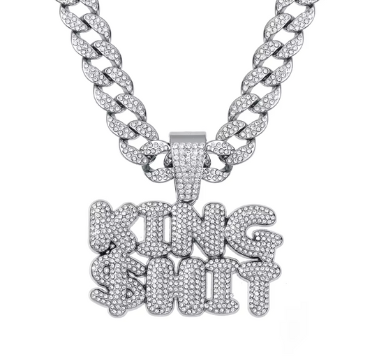 King $hit Cuban Chain Necklace