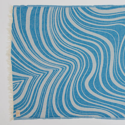 Groovy Waves Beach Towel