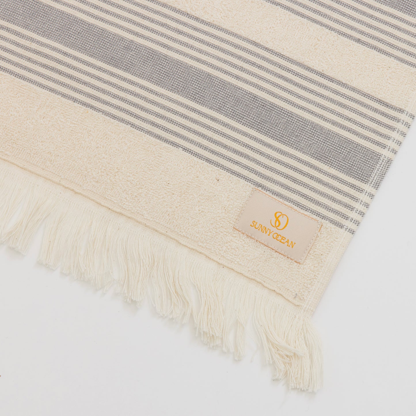 Gray Mile Bath Towel