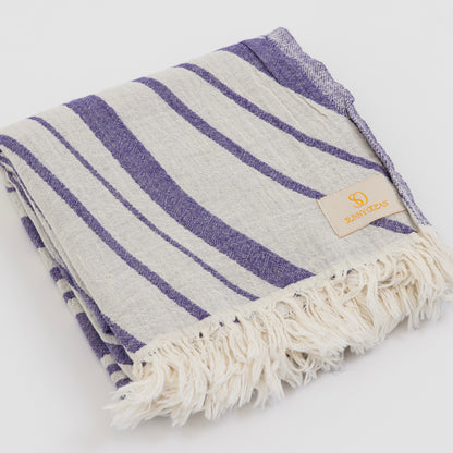 Groovy Waves Beach Towel