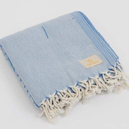 Lined Horizon Beach Towel