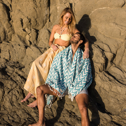 Vava Chevron Beach Towel