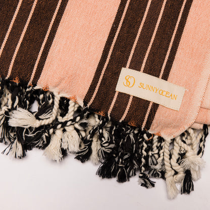 Sunset Blush Beach Towel