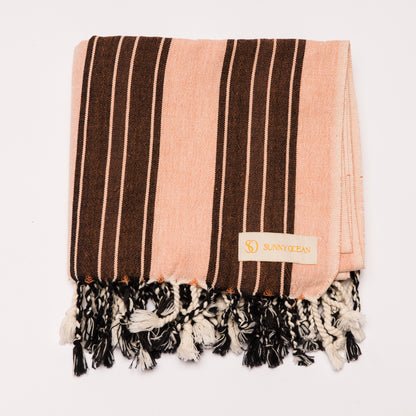 Sunset Blush Beach Towel