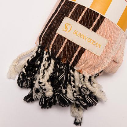 Sunset Blush Beach Towel