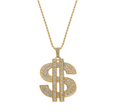 Dollar Sign Chain Necklace