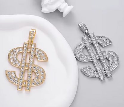 Dollar Sign Chain Necklace